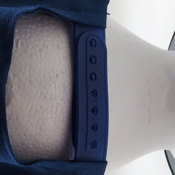 MLB| NWT Vintage Blue Los Angeles Dodgers Sports Cap Snap Back Grey Brim - Picture 5 of 12